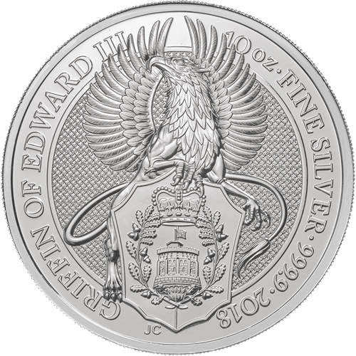 2018 10oz Silver Queen’s Beast - THE GRIFFIN